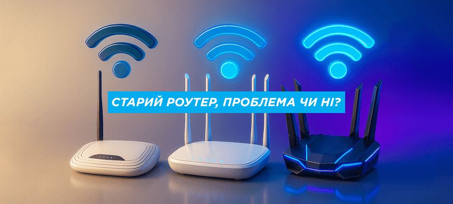 Старий роутер, проблема чи ні?